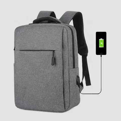 Backpack with Antitheft design and USB charging port for traveling, school and laptops