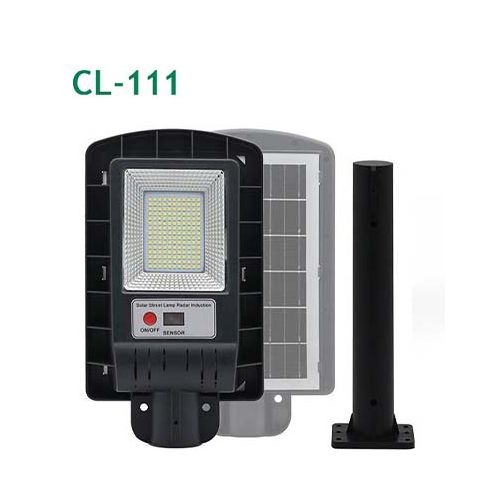 CcLamp 120W Solar Powered Street Lamp Dusk To Dawn With Remote Control