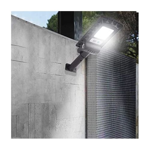 CcLamp 120W Solar Powered Street Lamp Dusk To Dawn With Remote Control