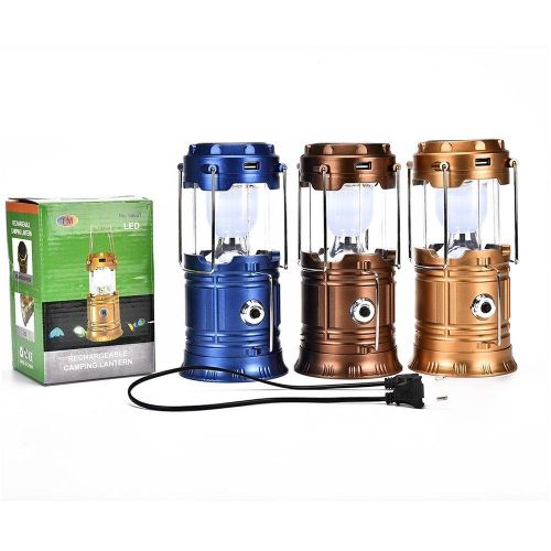 Rechargeable Solar Camping Lantern Emergency LED