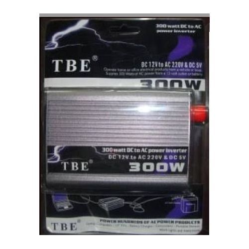 TBE 300W 12V PURE SINE WAVE POWER INVERTER W/ USB Input 12V DC TO AC 220V