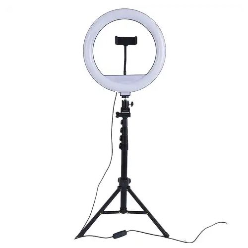 10 inch Ring Light With 7ft (210CM) Tripod Stand for  Tiktok and Youtube 10 inch ring light with 2.1m tripod stand for vlogging,live streaming