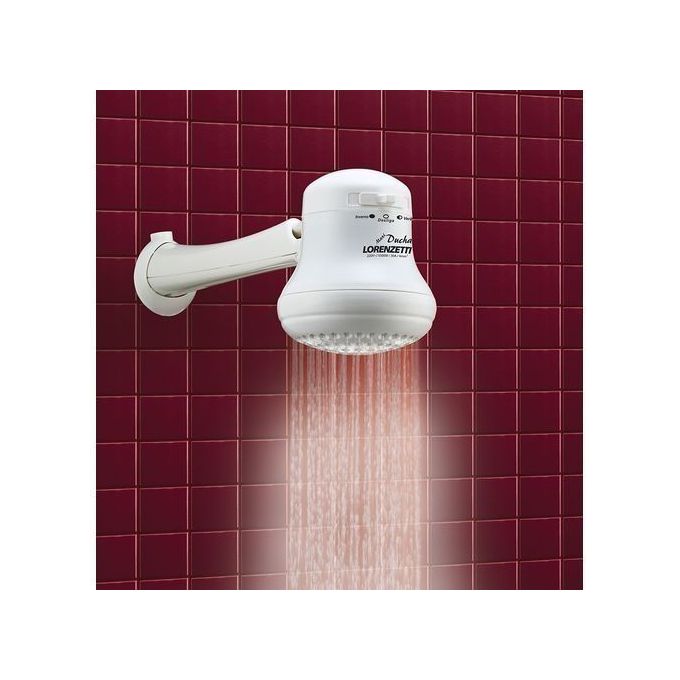 SHOWER HEAD;- Lorenzetti Fresh Water Instant Hot Water Shower Heater - White Save Electricity, Save Water. Specially Designed Long Lasting Heatin