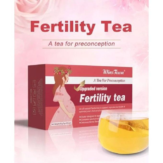 Wins Town Female Fertility Tea. Fertility tea if you are trying to conceive, this tea gives a good treatment for irregular menstruations and long time blood stains, treatment of menstrual pain helps r