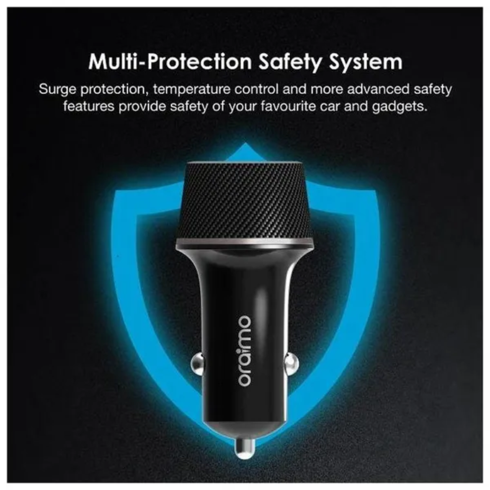 oraimo Highway Dual USB Car Charger