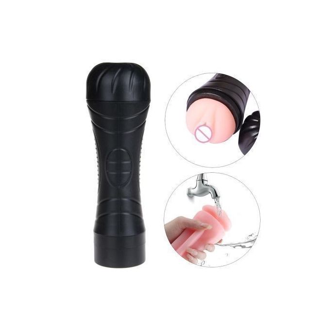 3D Vibrating Vaginal Male Cup Soft Sucking Cup