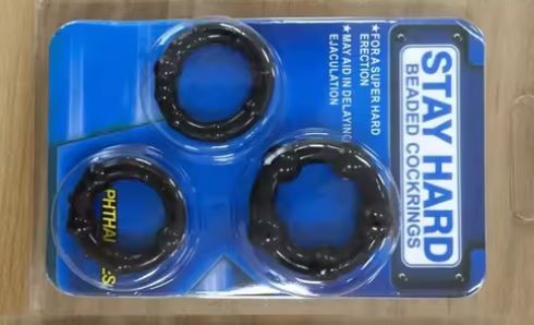 Penis Rings for Male, 3 Sizes Cock Ring Set with Stretchy Increase Stamina Delay Ejaculation Small Cockrings Longer, Harder, Bigger Erections Sexual Pleasure Enhancing Sex Toy for Men