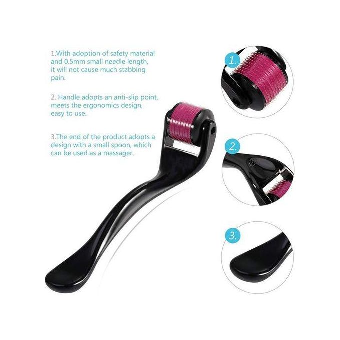 Derma Roller 0.3mm 2.0mm DERMAROLLER MICRO NEEDLE BEARD HAIR SKIN FACE WRINKLE & ANTI-AGING DERMA
