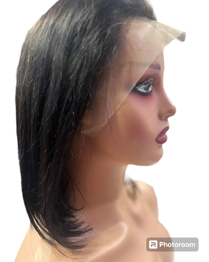 Human hair bob wig