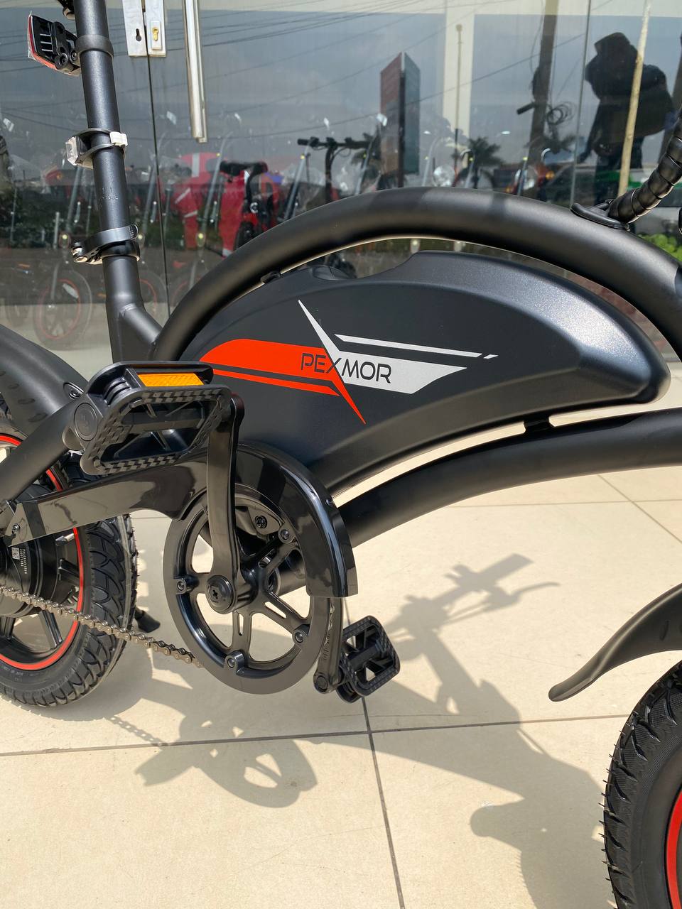 Hanlin - DYU Mini Foldable Electric Bike, Electric bike, Electric Mini Bicycle. E-bike, Max Speed - 30km/h, Range - 40km, Motor - 250W, Battery 36V 10AH, Children E-bikes,  with pedal assist.