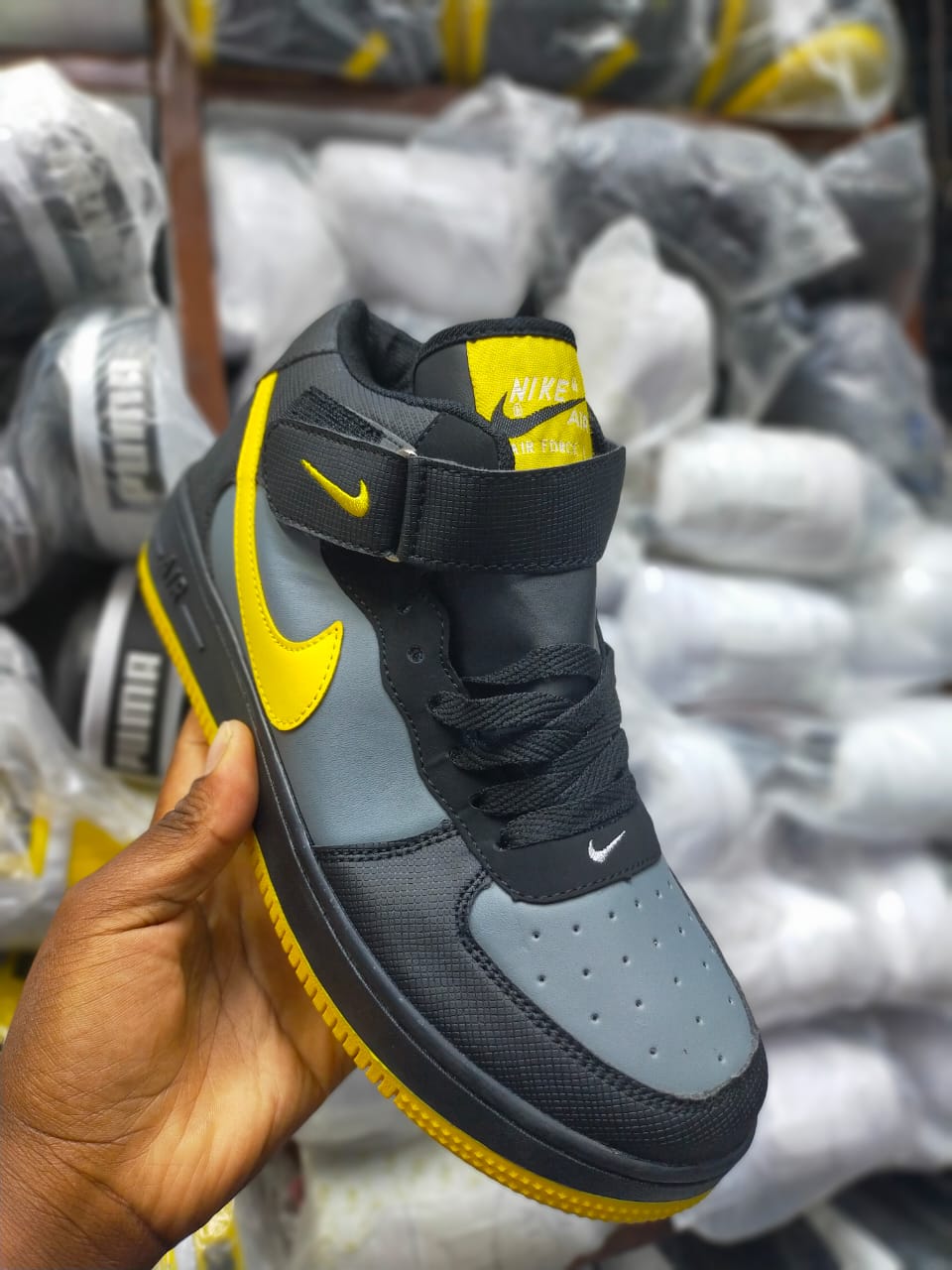 Airforce 1 High Top Cut Unisex Breathable Airforce Men & Women Sports Sneakers Shoes