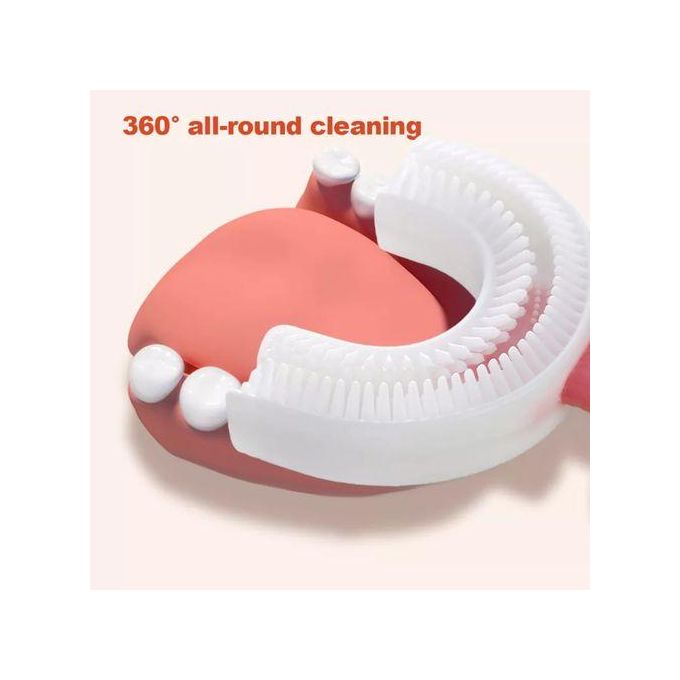 Kids Silicon U Shaped Toothbrush