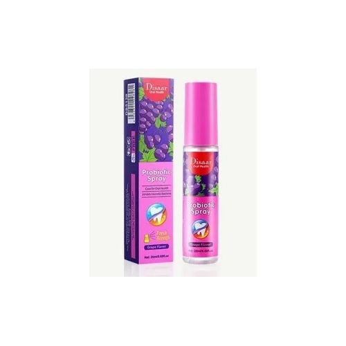 Disaar Probiotic Mouth Spray Fresh Breath Grape Flavor/ Mint Flavor/ Lemon Flavor -20ml