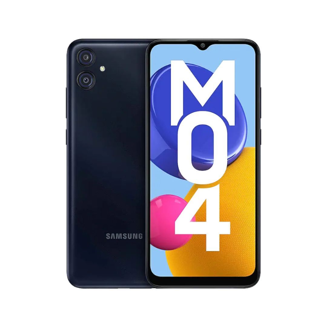 Brand New Samsung M04 RAM: 6GB
Internal Storage:  128GB
Battery: 6,000 mAh
Main camera: 50MP + 2MP + 2MP
Front camera: 13 MP
Display: 6.6 inch
Android 13