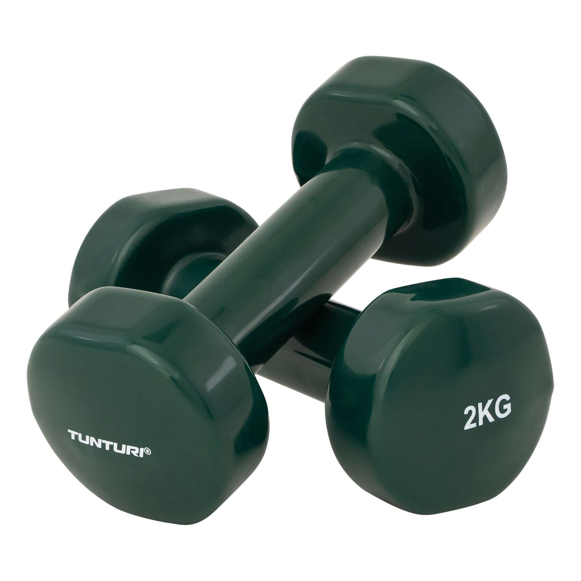 2 pieces x 3kg(6kg total) Vinyl Jogging Dumbbell Weights Set Cast Iron Dumbell Home Gym Exercise Training