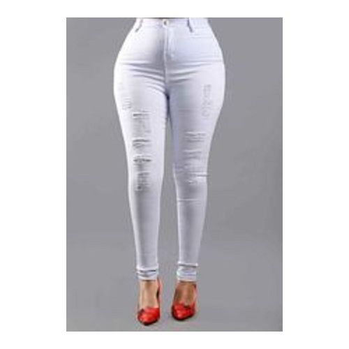 Ladies Ragged Jeans