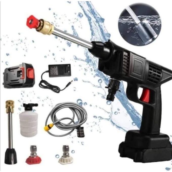 OFFER OFFER HIGH PRESSURE CAR WASHING MACHINE GUN WITH RECHARGEABLE BATTERIES