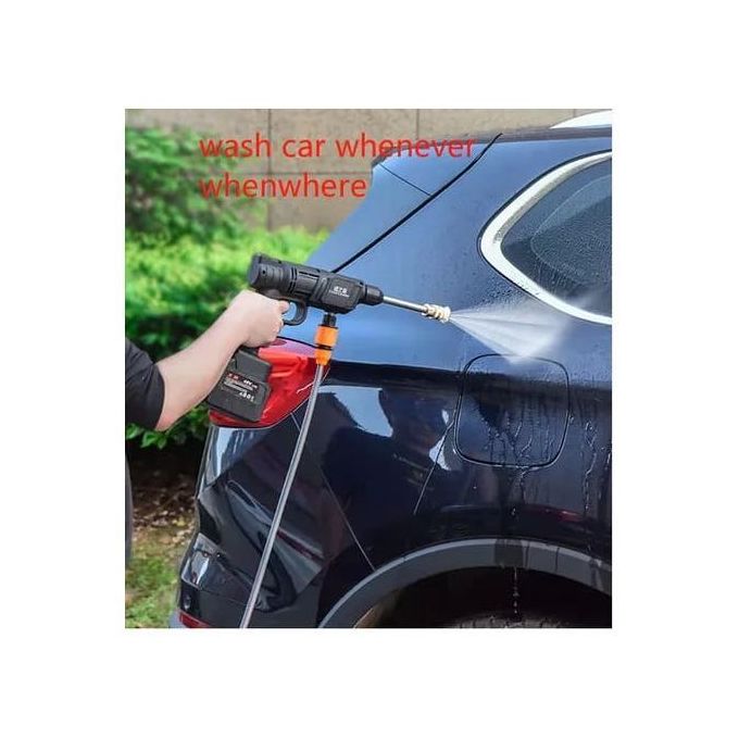 OFFER OFFER HIGH PRESSURE CAR WASHING MACHINE GUN WITH RECHARGEABLE BATTERIES