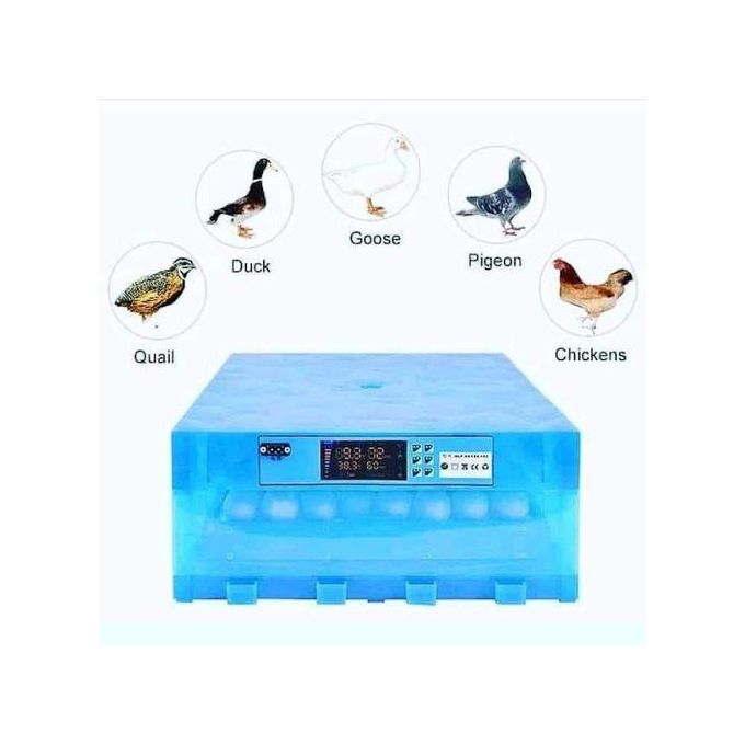 WEEK OFFER 64-EGGS SOLAR AND ELECTRIC FULL AUTOMATIC INCUBATOR (AC/DC)