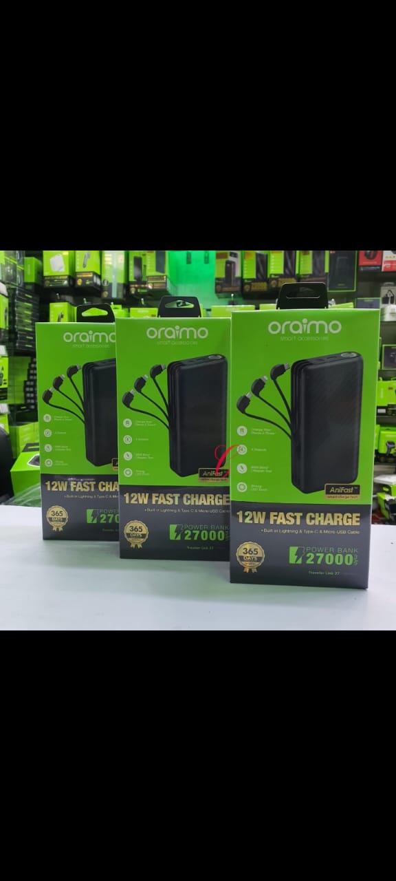 Oraimo 27000mAh power bank