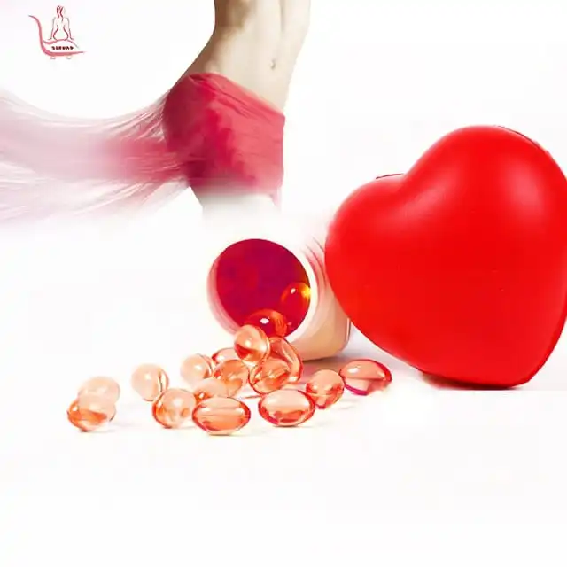 YONI ORGASM CAPSULES;ENHANCES ORGASM INTENSITY, TIGHTNESS EFFECT,   CREATES TOTAL BODY RELAXATION & MENTAL EASE   HEIGHTENS VULVA SENSITIVITY INCREASES DESIRE, MOOD & CONFIDENCE