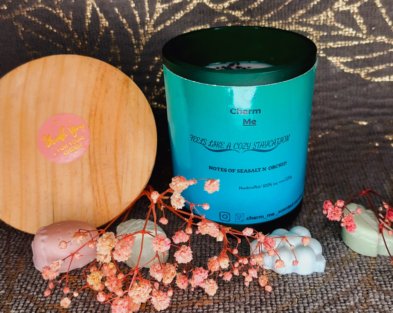 (FLASH SALE) SEASALT & ORCHID;Popular Luxury Design Soy Wax Spiritual Scented Candles For Home Restaurant Festival Decor romantic  dinner valentines gifts for both men and women