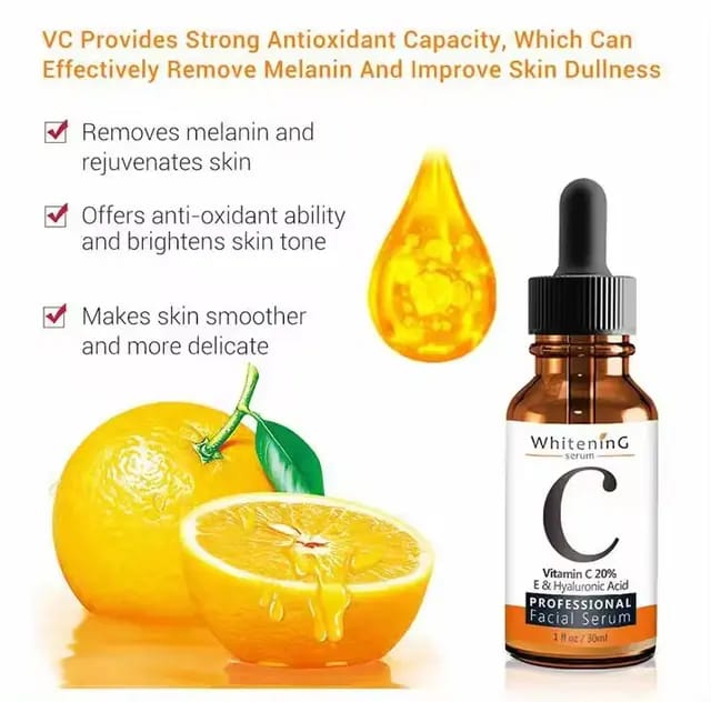 VITAMIN C SERUM ANTI-AGING ANTI-WRINKLE REMOVES DARK SPOTS
