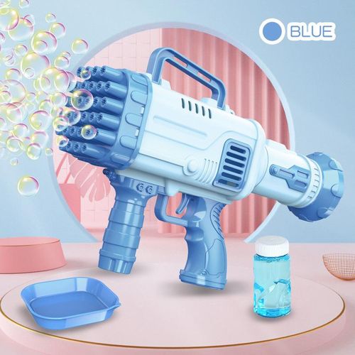 36 Hole Bazooka Bubble Gun Toy Automatic Electric Machine Blaster For Kids.Introducing the ultimate bubble-blasting sensation: the 36 Hole Bazooka Bubble Gun Toy! Prepare for endless hours of bubbly f