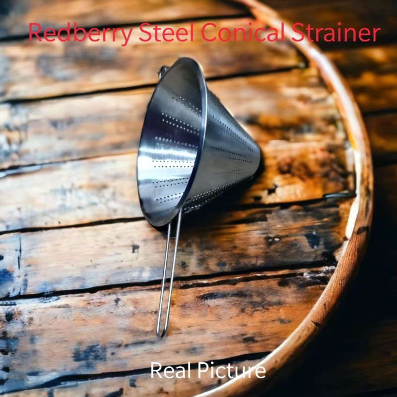 RESTOCKED Redberry Stainless Steel Conical  Strainer Size 26cm