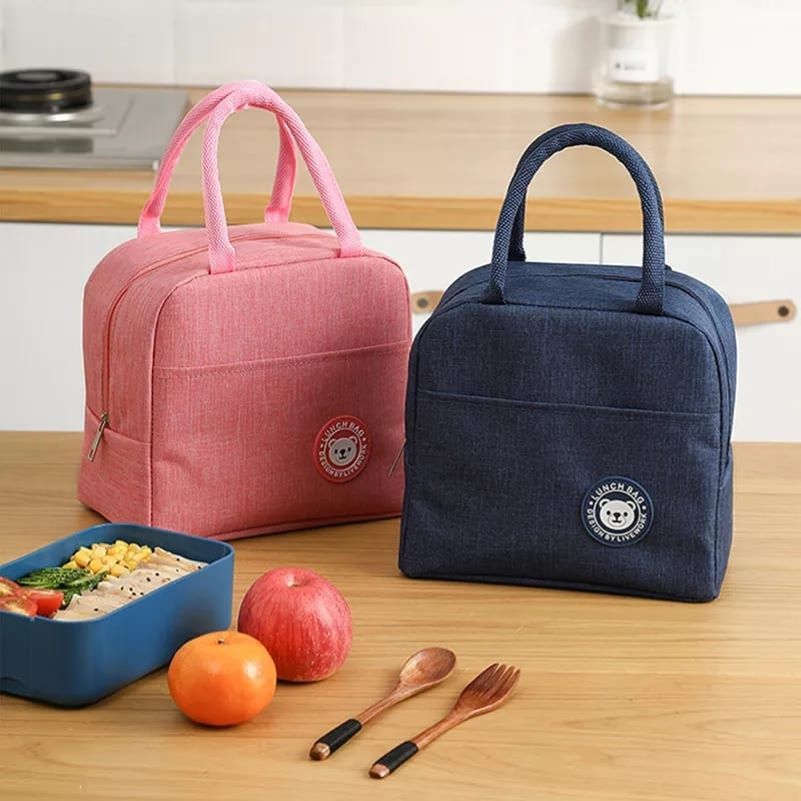RESTOCKED Insulated Lunch Bag for Women Kids, Cooler Bag, Portable Lunch Box, Ice Pack, Food Tote, Picnic Bags for Work