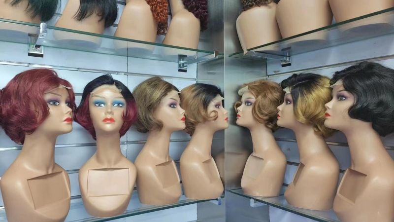 New Style 4*4 Closure Pixie Wig Short Cut 100% Human Hair