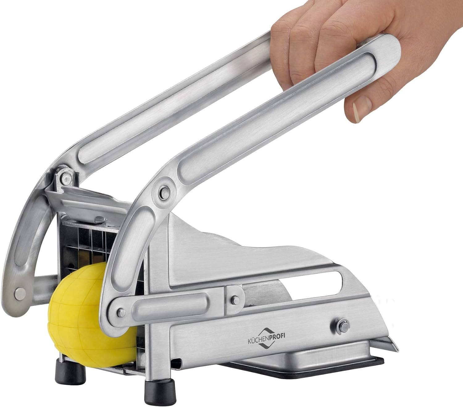 Chip cutter, kitchen professional, vegetable cutter, easy to clean potato cutter with blade, non-slip vegetable chips cutter, perfect for potatoes, carrots, home and commercial