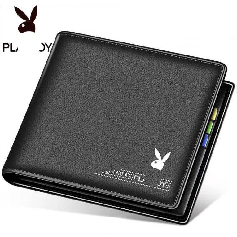 Men Wallets PU Leather Business High Quality Gift Kings Fashion Men's Short Wallet Men Wallets
