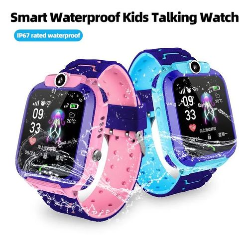 Waterproof Kids Smart Watch SOS Antil-lost Smartwatch Baby Call Location Tracker Smartwatch