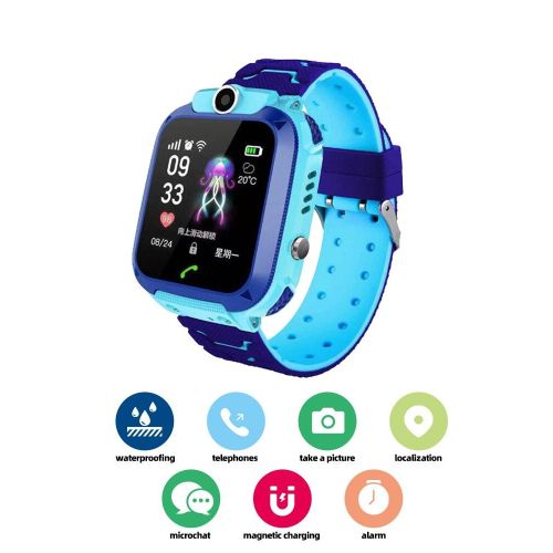 Waterproof Kids Smart Watch SOS Antil-lost Smartwatch Baby Call Location Tracker Smartwatch