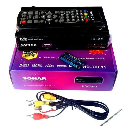 Sonar NEW AC/DC Free To Air 1080P Full HD Digital Set Box Decoder No Monthly Subscriptions