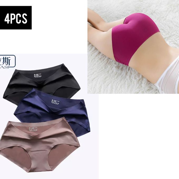 Fashion plain colour seamless panties