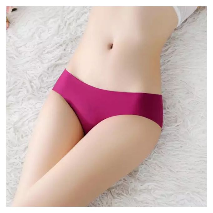 Fashion plain colour seamless panties