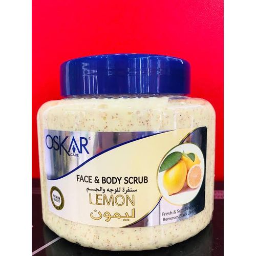 OSKAR exfoliating face and body scrub