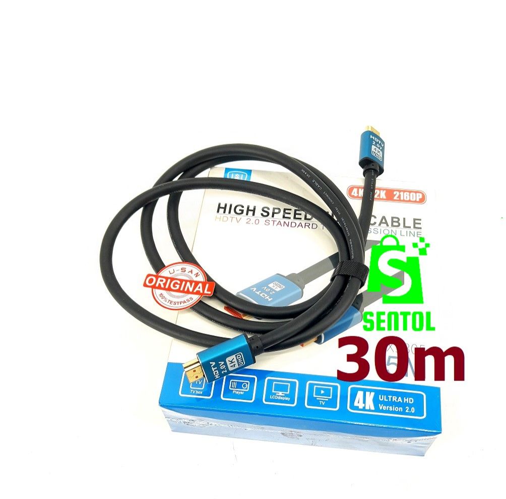 30m Premium High Speed 4K HDMI to HDMI Cable
