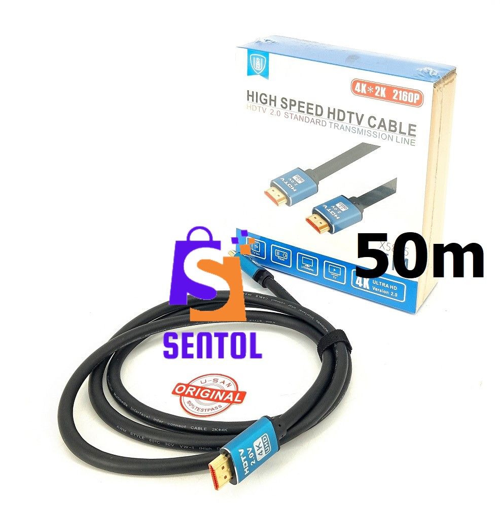 50m Premium High Speed 4K HDMI to HDMI Cable