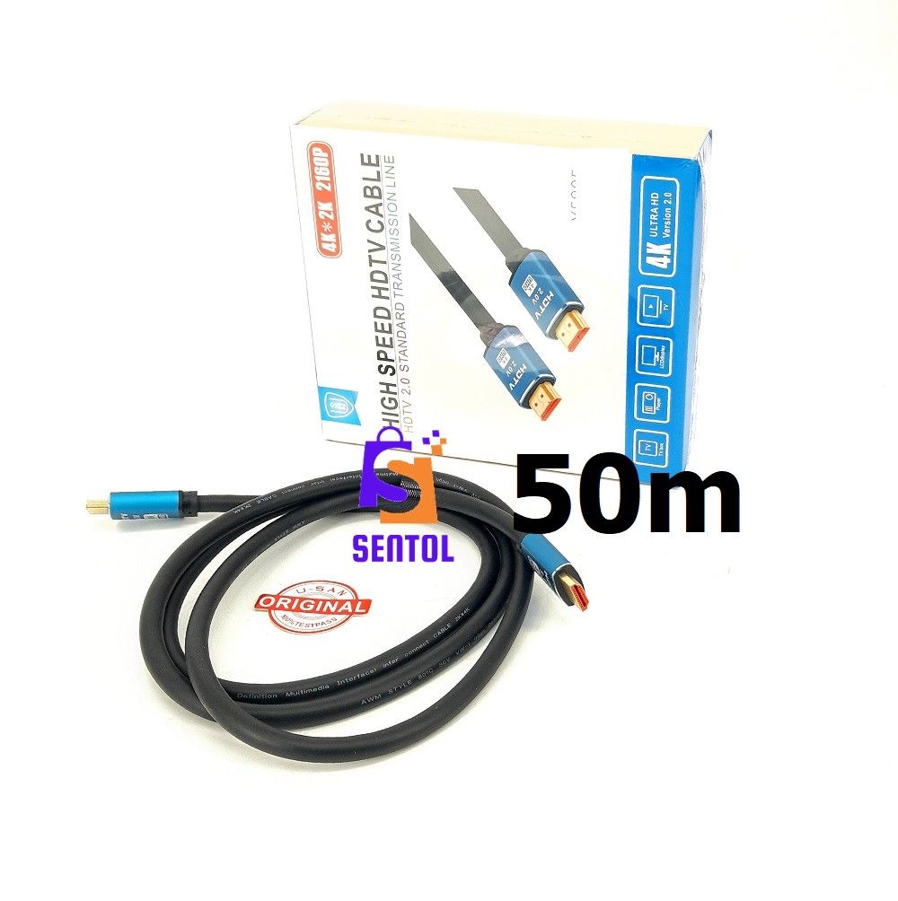 50m Premium High Speed 4K HDMI to HDMI Cable