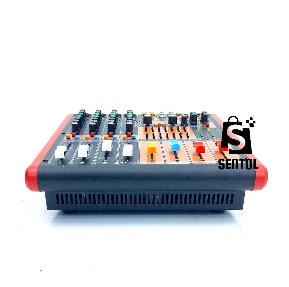 99 DSP Echo Professional Powered Mixer with USB, Bluetooth, EQ