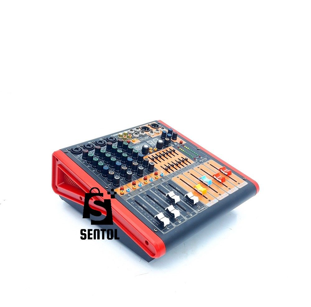 99 DSP Echo Professional Powered Mixer with USB, Bluetooth, EQ