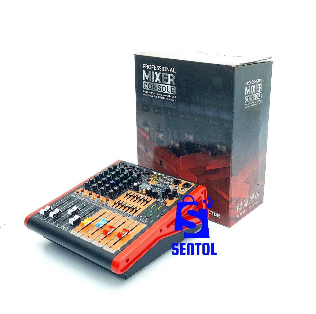 99 DSP Echo Professional Powered Mixer with USB, Bluetooth, EQ