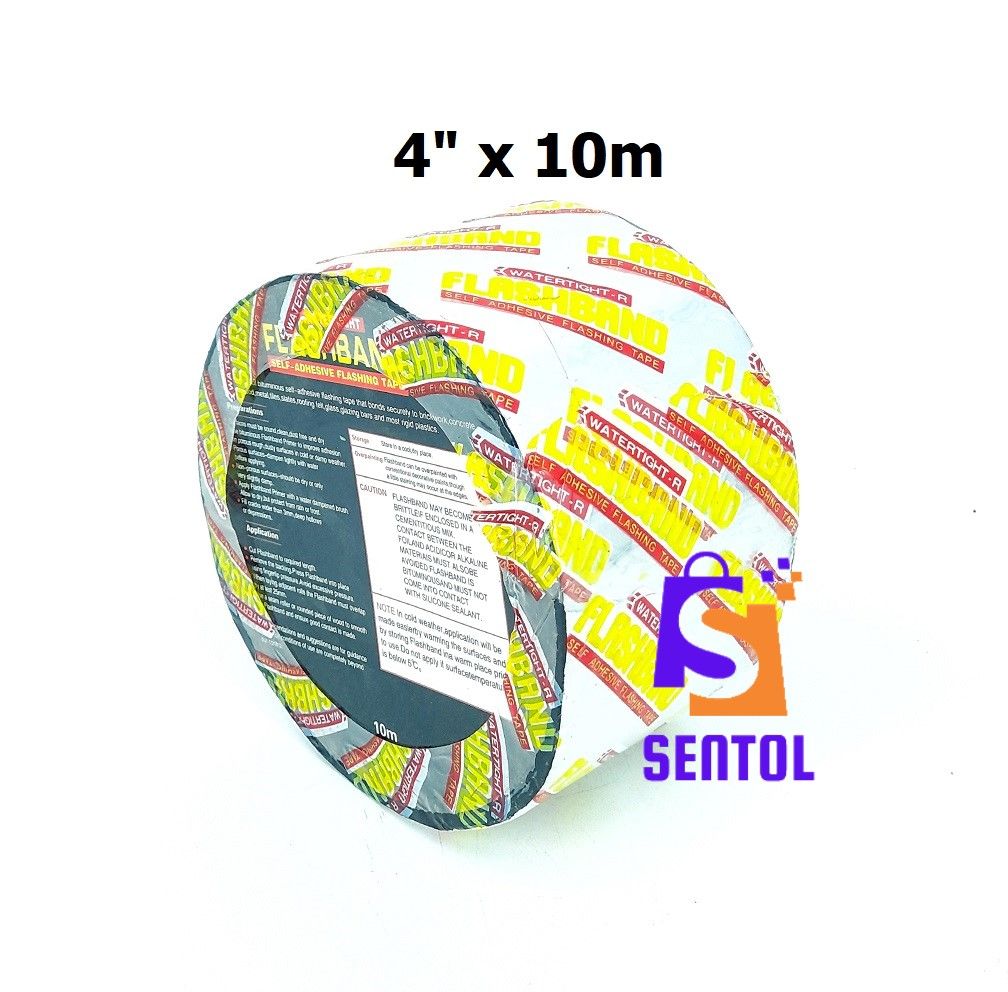 10cm X 10 meters Flashband Self Adhesive Flashing Butyl Tape