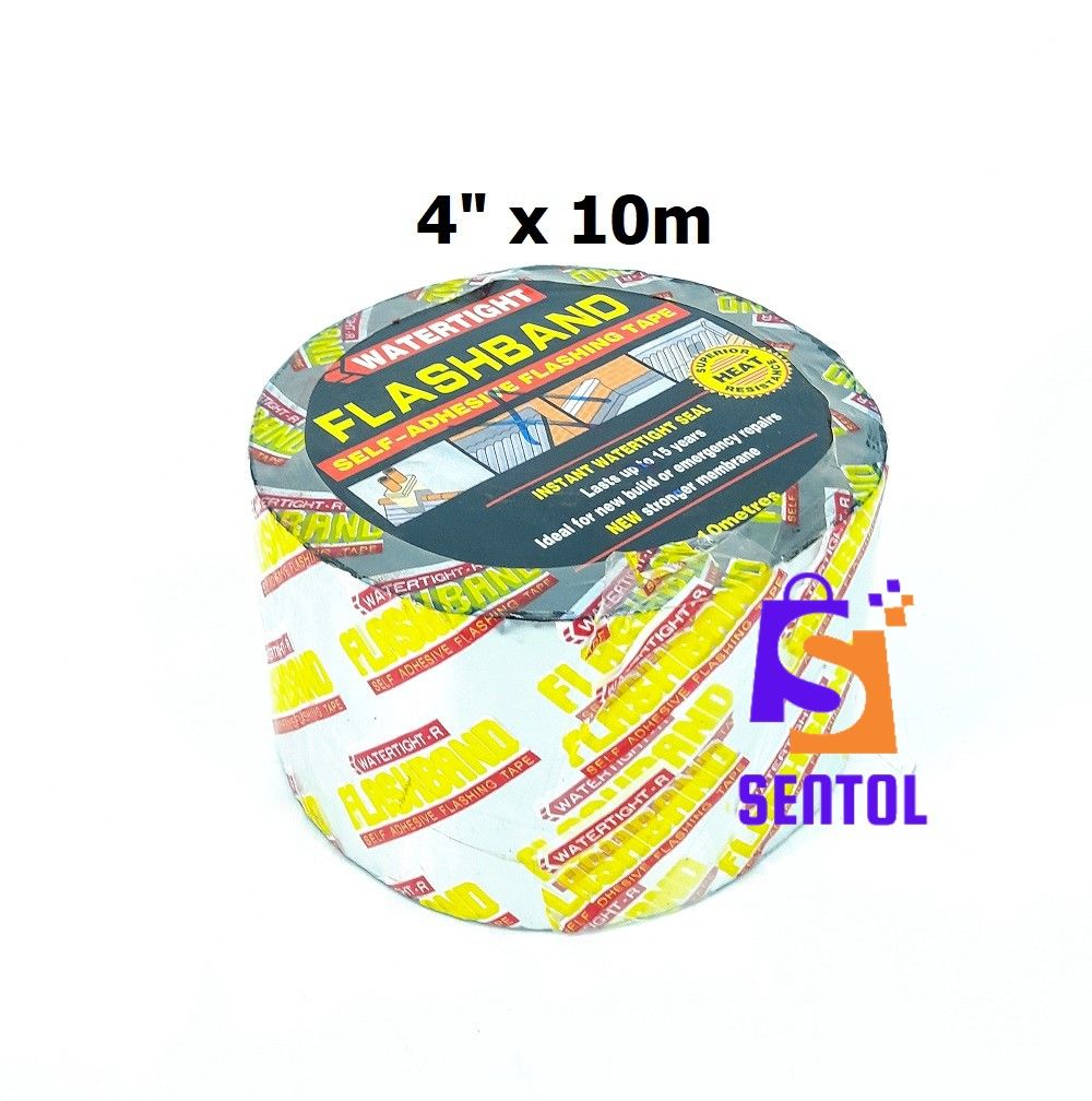10cm X 10 meters Flashband Self Adhesive Flashing Butyl Tape
