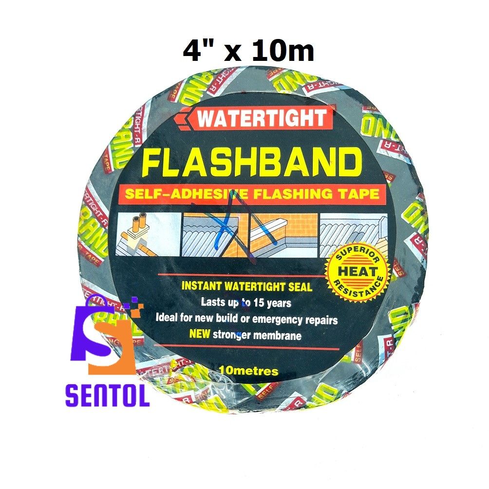 10cm X 10 meters Flashband Self Adhesive Flashing Butyl Tape