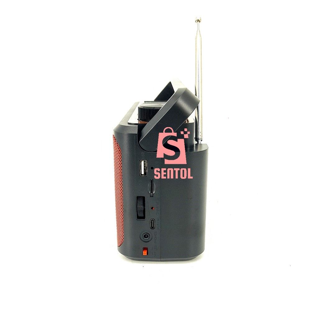 ST2421 Solar Rechargeable 3 Band Radio with Bluetooth, USB, TF Card, Torch