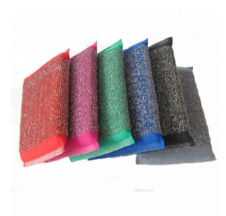 SAFISHA VYOMBO NA  Cleaning Scourer Sponges Scrubber Kitchen Scouring Pad crafted to effortlessly scrub away stubborn stains, burnt-on food, and grease buildup.
